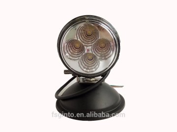 2016 hot sale round 12W 3 inch LED work light