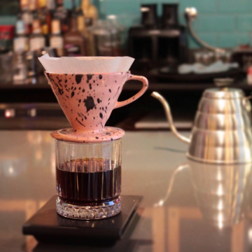 Wholesale Pink Art Creative Design Dripper Coffee Filter Cups for Cafe - Manufacturer