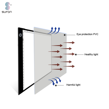 पैमाने के साथ suron dimmable ड्राइंग बोर्ड तालिका