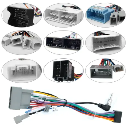 ISO Wiring Harness Adapter for Alpine Audio Video 2-Head Car Stereo