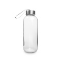 Bottiglia d'acqua di vetro sportiva da 150 ml-1000 ml con coperchio
