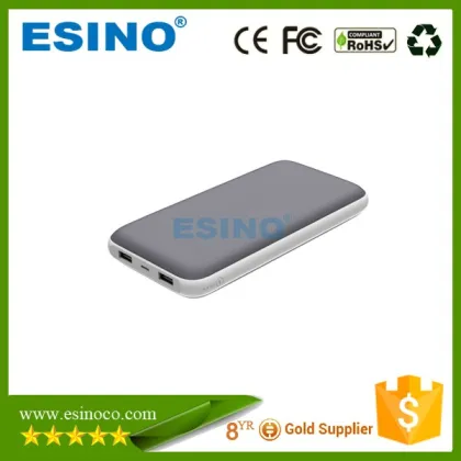 New Portable Power Bank Quick Charging Dual USB Output