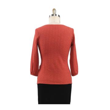 Damen Pullover Casual Slim Bottoming Sweater