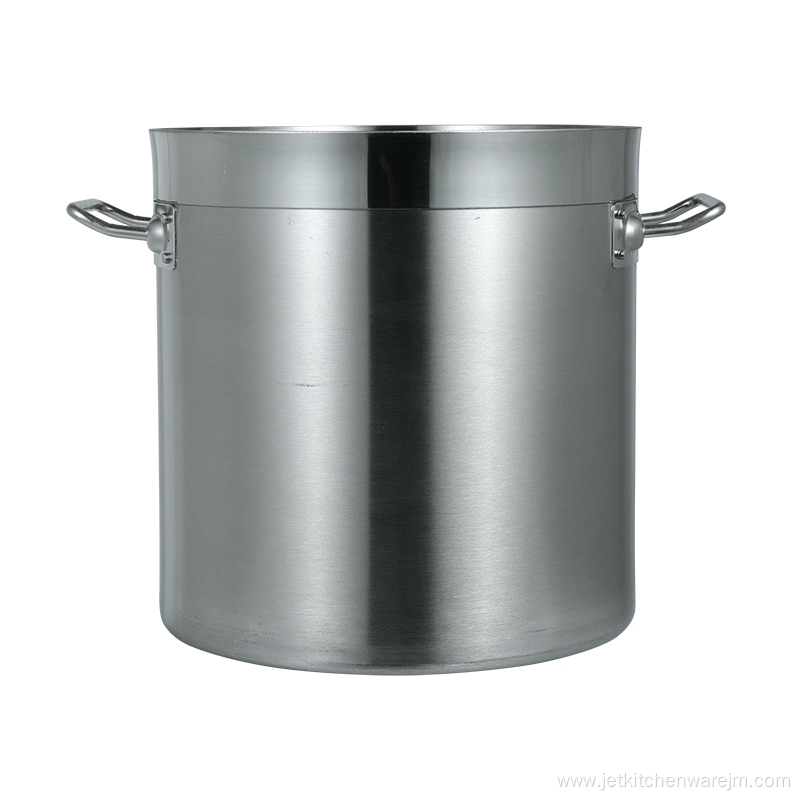 Thickened Straight Stainless Steel Soup Stock Pots