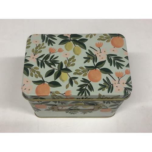 Tinplate Rectangular Box Food Iron Box Cookie Box