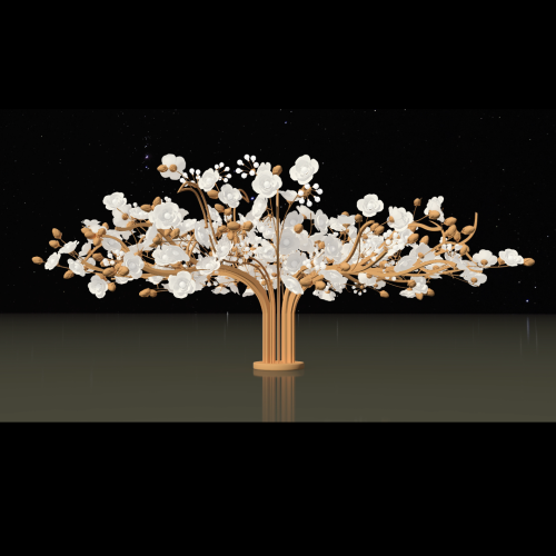 Hayat Ağacı Düğün Sahnesi Dekorasyon Aksesuarları