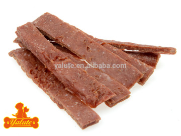 Lamb strip dog snacks for dog food