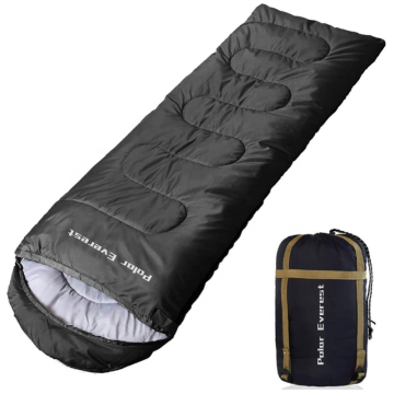 Portable and Lightweight Thermal Sleeping Bags for Camping and Hiking: Suitable for Adults, Teens, and Kids - Includes Compression Sack
