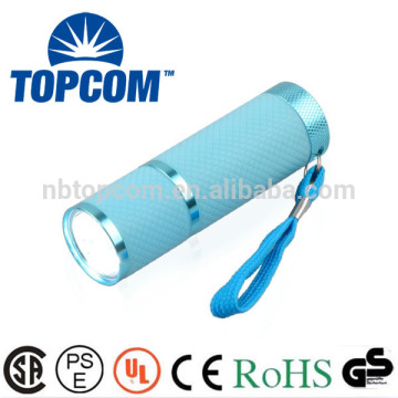 noctilucence mini 9 led flashlight