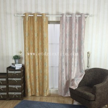 Faux linen blackout window fabric