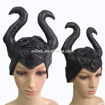 MH-2036 Party Novelty funny black Maleficent hat/ maleficent horns