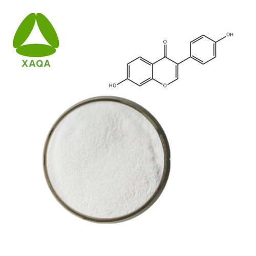 مسحوق فول الصويا Daidzein 99 ٪ HPLC CAS 486-66-8