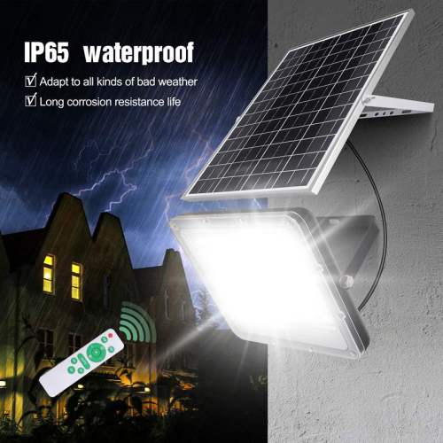 Smart Bright Solar Flood Light With Remote Control