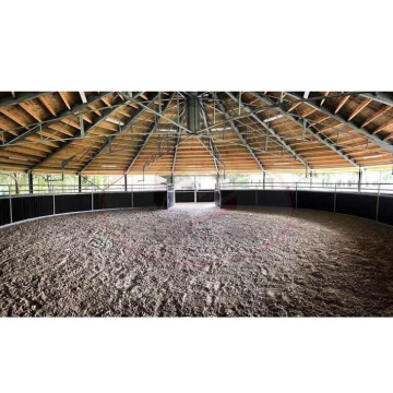 CE Certified Hot Sales Horse Walker with Italy Motor and Customized Roof and Fence