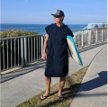 Toalla de poncho de playa de bordado de bordado personalizado