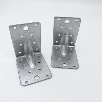Galvanized Steel Angle Brackets for Wood Connections