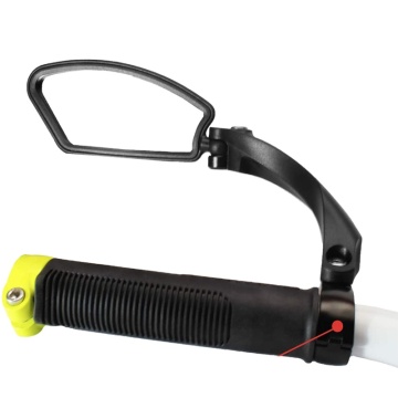 360 Adjustable Wide Range Bicycle Rearview Mirror - Stainless Steel Left Right