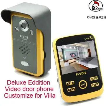 intercom system wireless outdoor/wireless doorbell video intercom