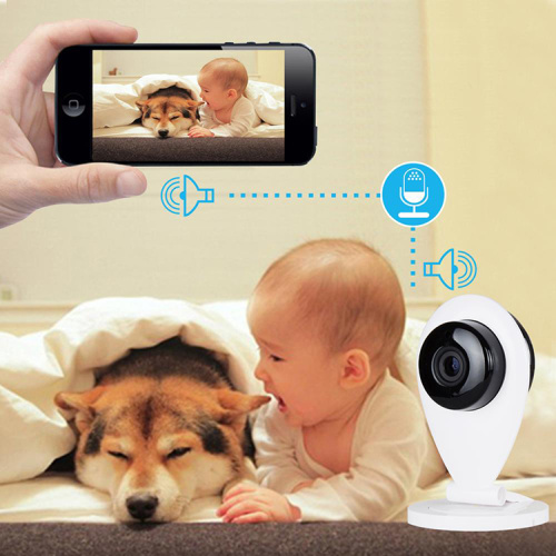 Mini Wireless Nanny IP Camera with Motion Detection