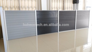 Wood Grain Timber Like Water Proof Eco Friendly Products Garden Use outdoor WPC Fence