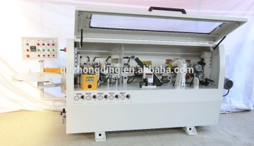 Automatic edge bander machine with gluing end trimming fine trimming and polishing