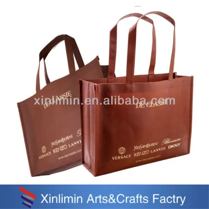 Hot sale paper bags with handles wholesale private label paper bag