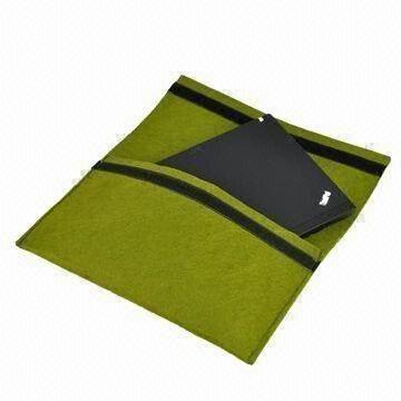 Laptop Bag, Made of Felt, Customized Designs Are Accepted