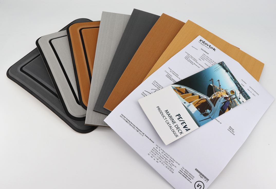 Request your free EVA foam sample for marine decking and boat flooring