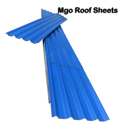 Anti-frostbite Fireproof No-asbestos MgO Roofing Sheets