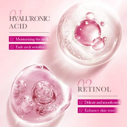 Hexapeptide Compact Neck Cream for Stretch Skin and Fine Grain Neck Care