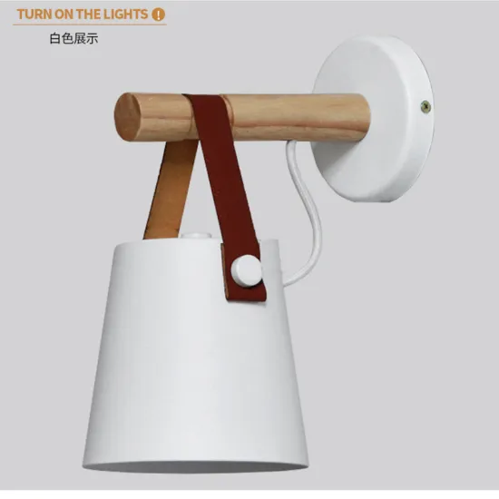 Nordic E27 LED Wall Lamps for Bedroom and Restaurant Lighting