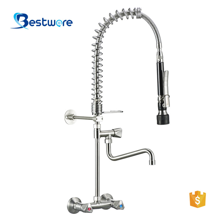 Waterfall Wall Mount Sink Faucet