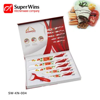Non-stick Coating Stainless Steel Kitchen Knife Set