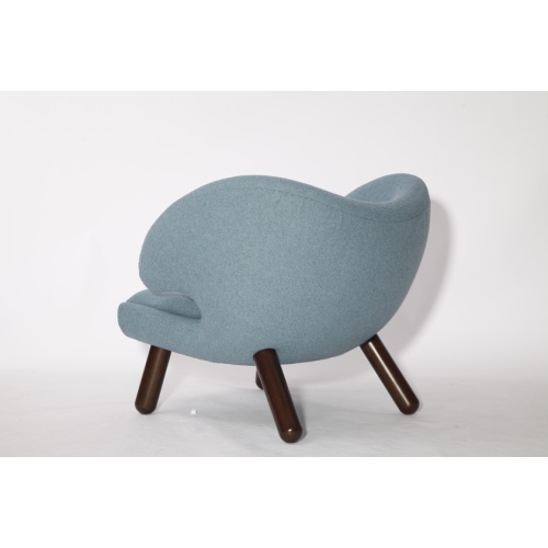 Cashmere Finn Juhl Pelican Lounge Chairs