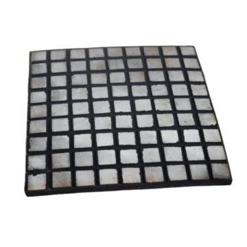 high abrasion resistant ceramic steel rubber composite liner