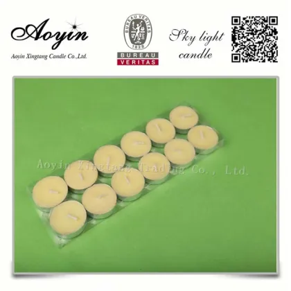 special greeting delicate decoration tealight candle