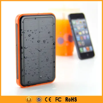 Portable Dual USB Waterproof Solar Power Bank 10000mAh Outdoor