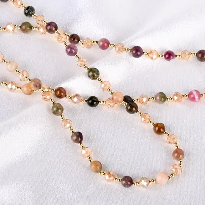 Tourmaline Bead Bracelet Fashion Jewelry