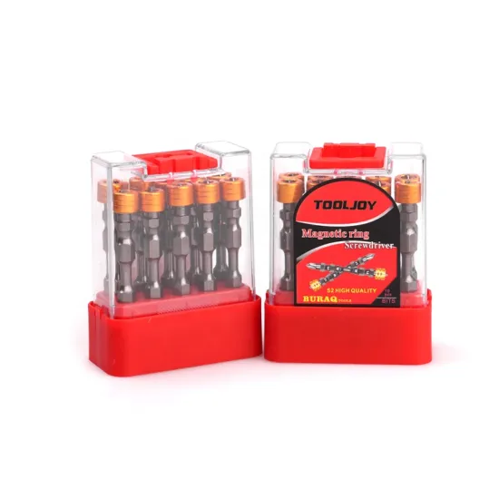 Custom Logo and Label: 65mm PH SL PZ Impact Torsion Screwdriver Bits with Magnetic Ring