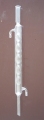 Condensador Allihn con tubo interior con bulbo