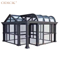 Solarium kaca bingkai aluminium