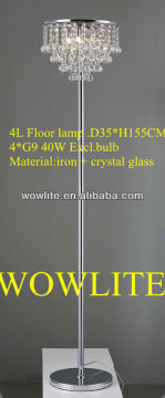 2013 modern crystal floor lamps L1153-4CH