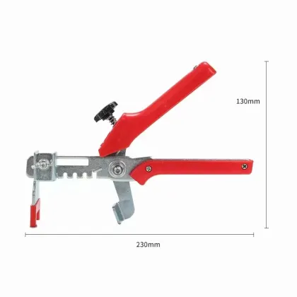 Leveling tool pushing pliers