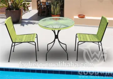 GW3254 Set New design outdoor furniture rattan dining set