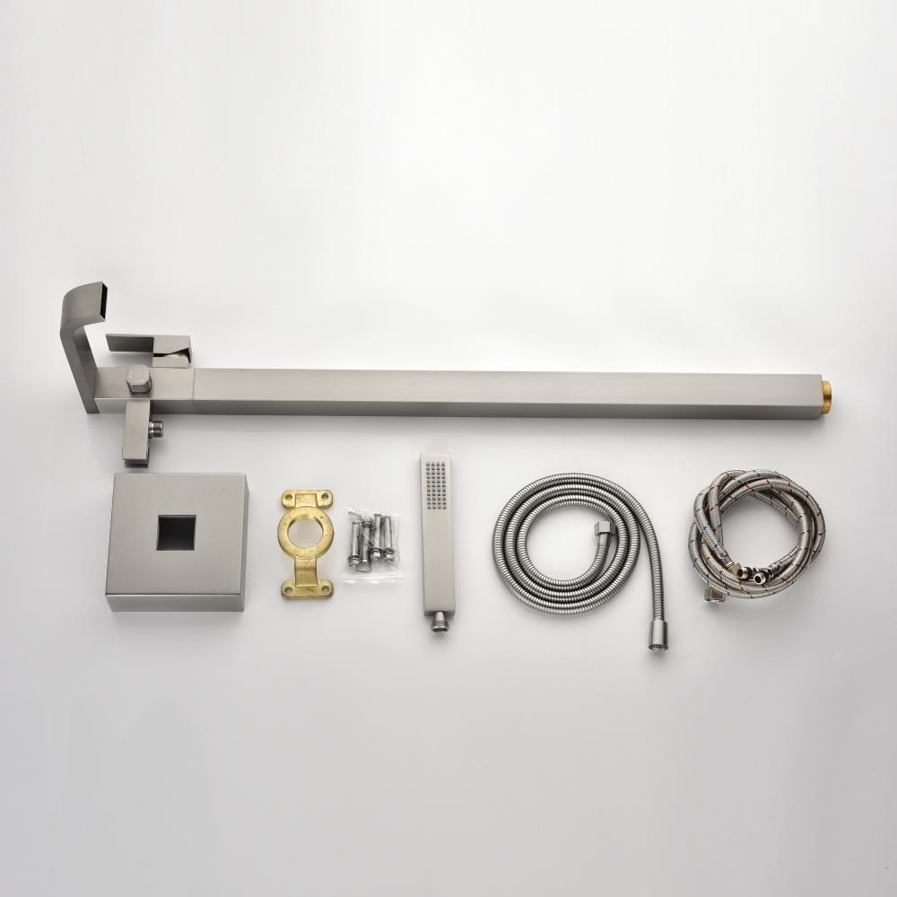 brushed nickel tub faucet 18004bn 10