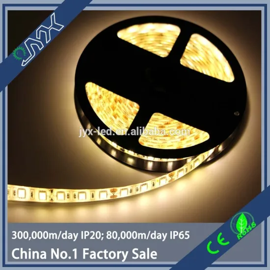 5m 300leds 14.4w/m factory sale ledlights 12v strip 5050 smd 0.2mm thickness double pcb 2700k ww waterproof led lighting strips