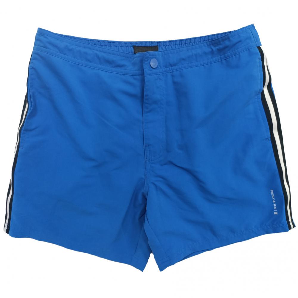 Short de natation des hommes du bleu royal