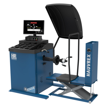 Hauvrex HW9910 - Machine d'Équilibrage de Roues de Camion avec Verrouillage Pneumatique