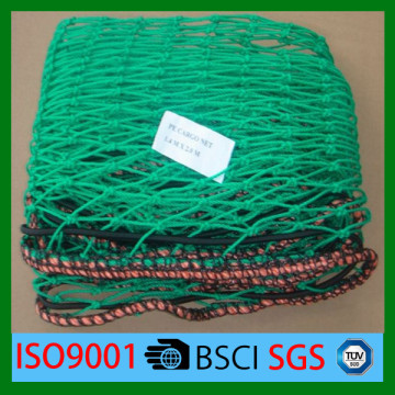 PE Trailer Net Green Color in Knotty