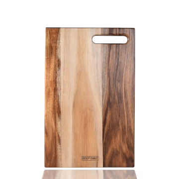 Premium Acacia Wood Cutting Board - Hanging Style Tray